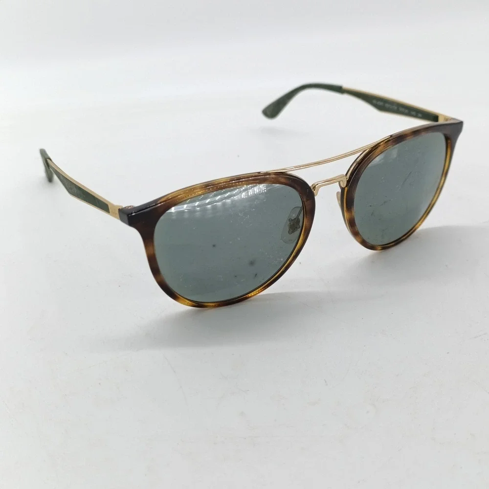 Ray-Ban RB4285 6372/E8 Havana Gold Green 55-20-145 Aviator Sunglasses Frames #26